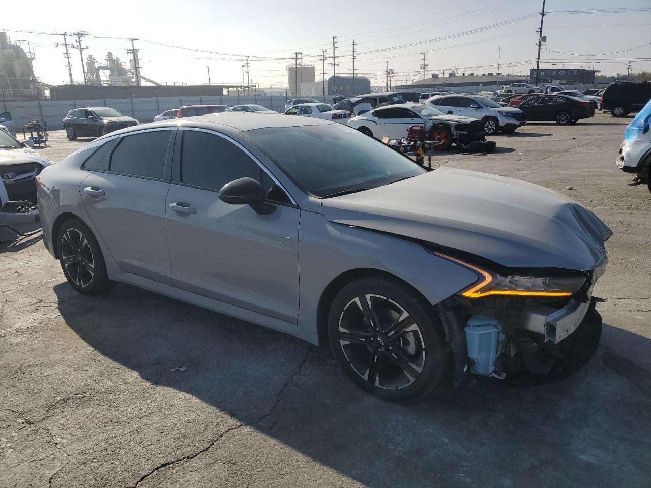 2021 KIA K5 VIN 5XXG64J26MG019693 Copart auction photo, front end damage thumbnail 4