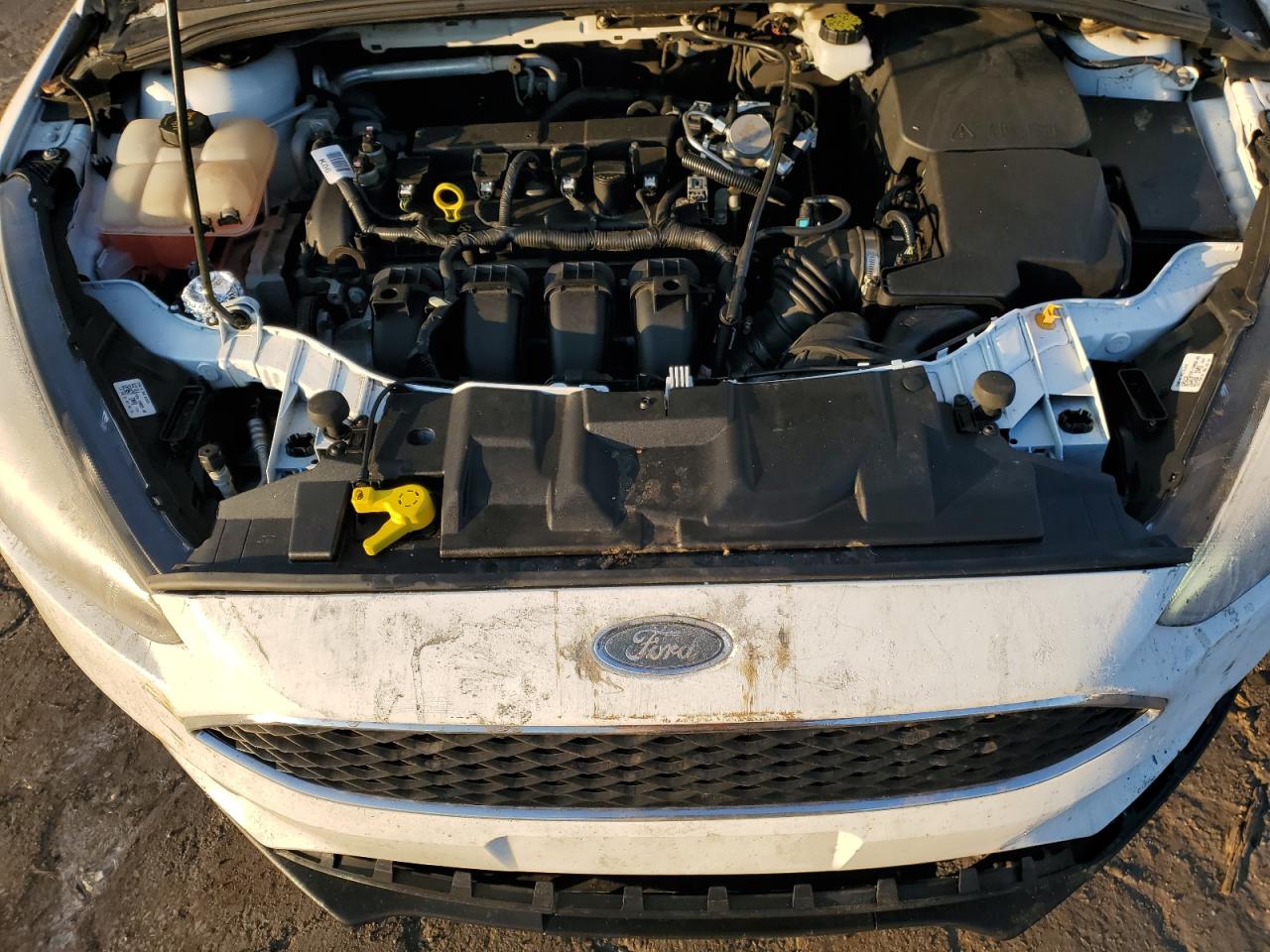 2018 Ford Focus VIN 1FADP3H26JL228627 Copart auction photo, all over damage thumbnail 12