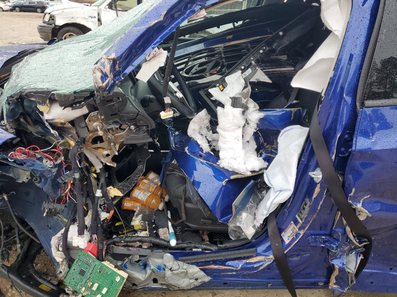 2024 Hyundai Tucson VIN 5NMJECDE9RH355694 Copart auction photo, all over damage thumbnail 7