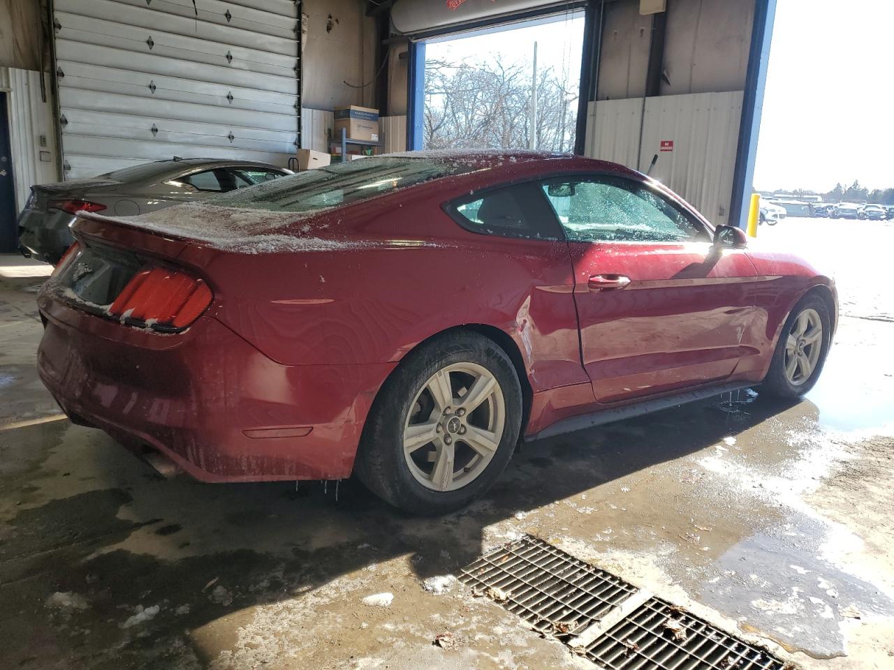 2015 Ford Mustang VIN 1FA6P8TH4F5388261 Copart auction photo, side damage thumbnail 3