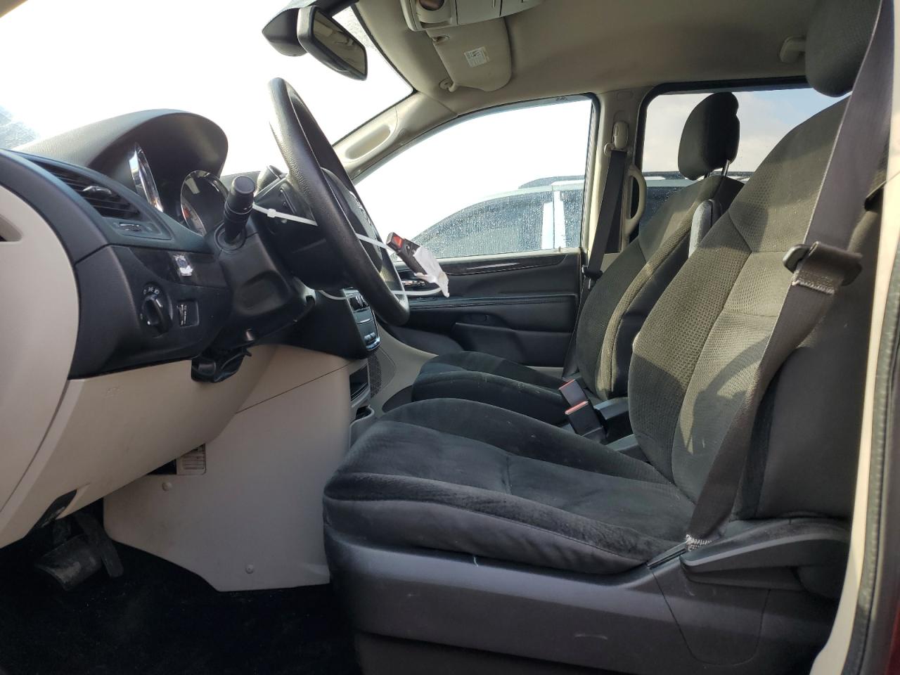 2019 Dodge Caravan VIN 2C4RDGBG6KR624439 Copart auction photo, front end / side damage thumbnail 7