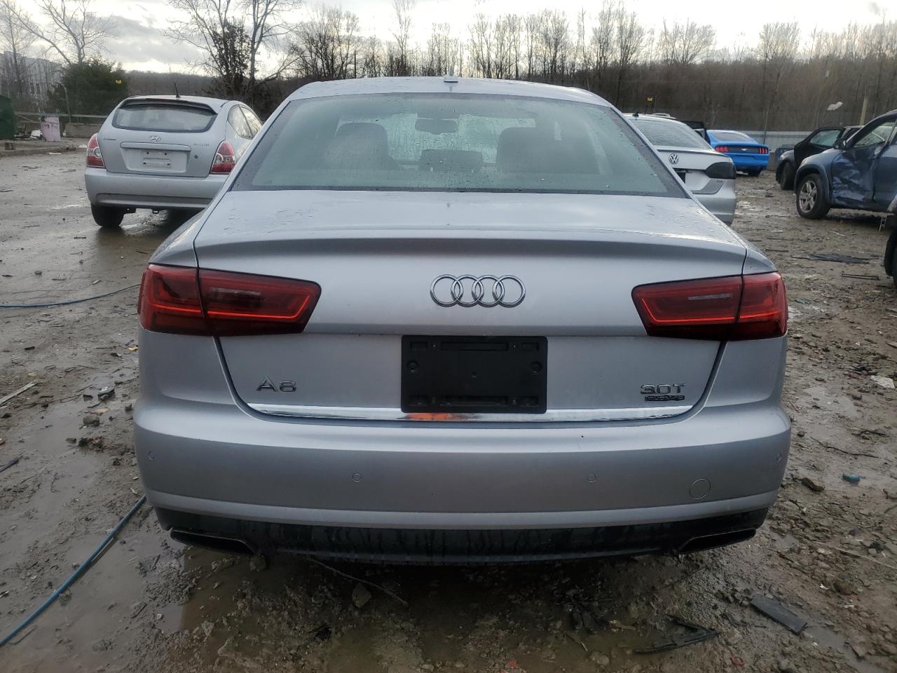 2016 Audi A6 VIN WAUFGAFC2GN000928 Copart auction photo, front end damage thumbnail 6