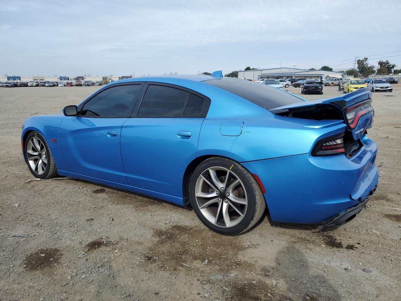 2016 Dodge Charger VIN 2C3CDXCT9GH104559 Copart auction photo, rear end / minor dent/scratches damage thumbnail 2