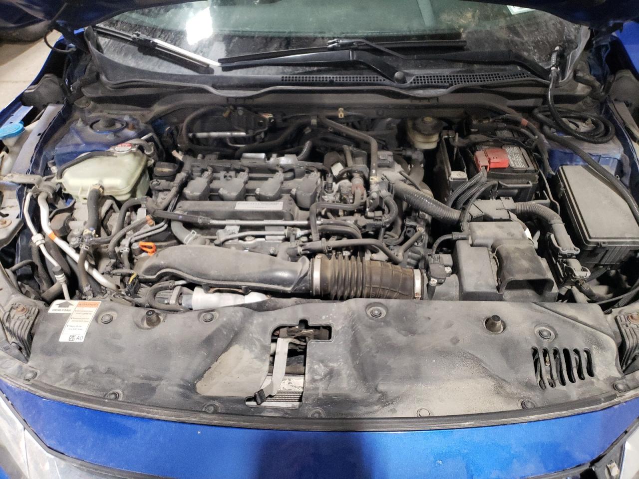 2017 Honda Civic VIN 19XFC1E33HE019588 Copart auction photo, all over damage thumbnail 12