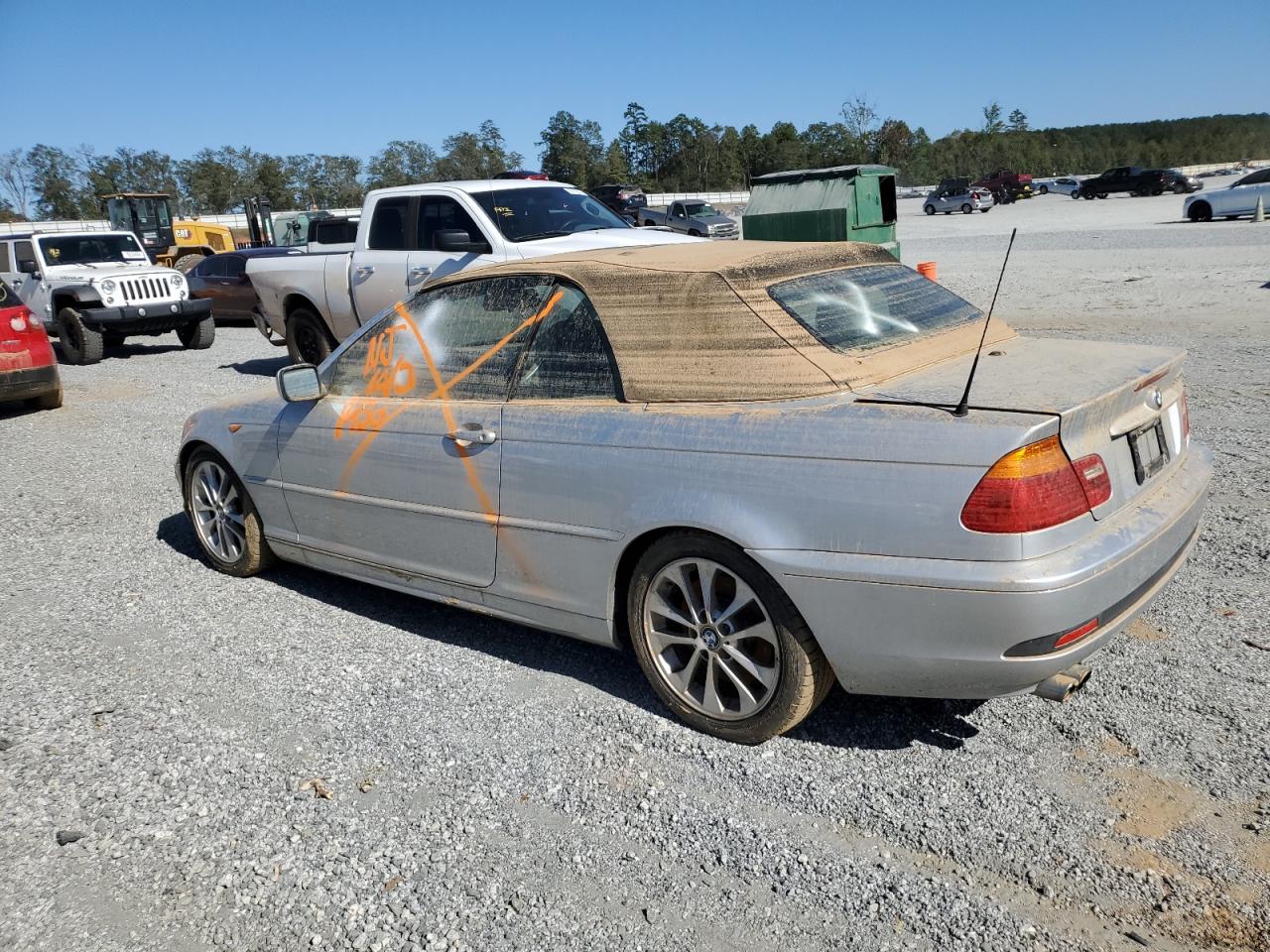 2004 BMW 3er VIN WBABW53434PJ95184 Copart auction photo, water/flood damage thumbnail 2