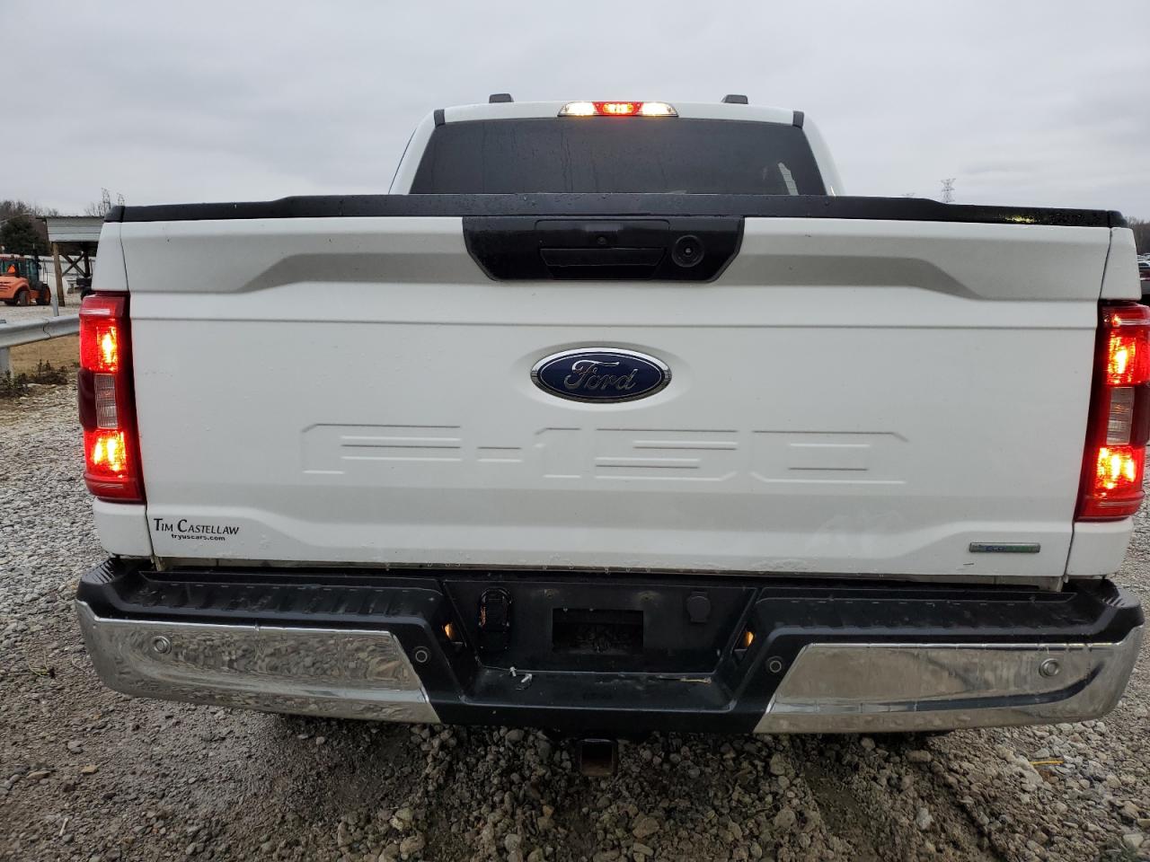 2022 Ford F-150 VIN 1FTFW1E89NKD84319 Copart auction photo, side / front end damage thumbnail 6