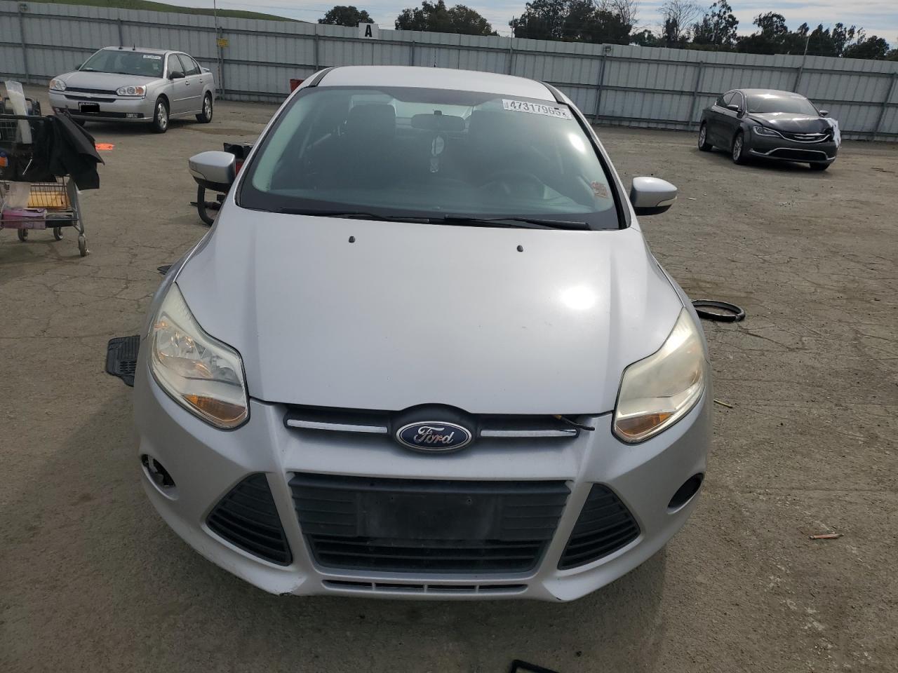 2014 Ford Focus VIN 1FADP3F20EL399768 Copart auction photo, front end damage thumbnail 5