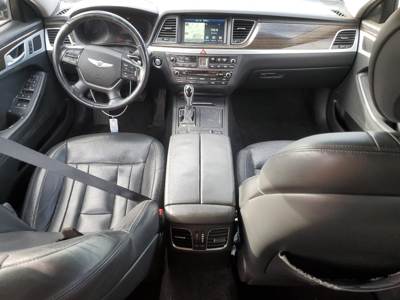 2015 Hyundai Genesis VIN KMHGN4JE0FU020022 Copart auction photo, mechanical damage thumbnail 8