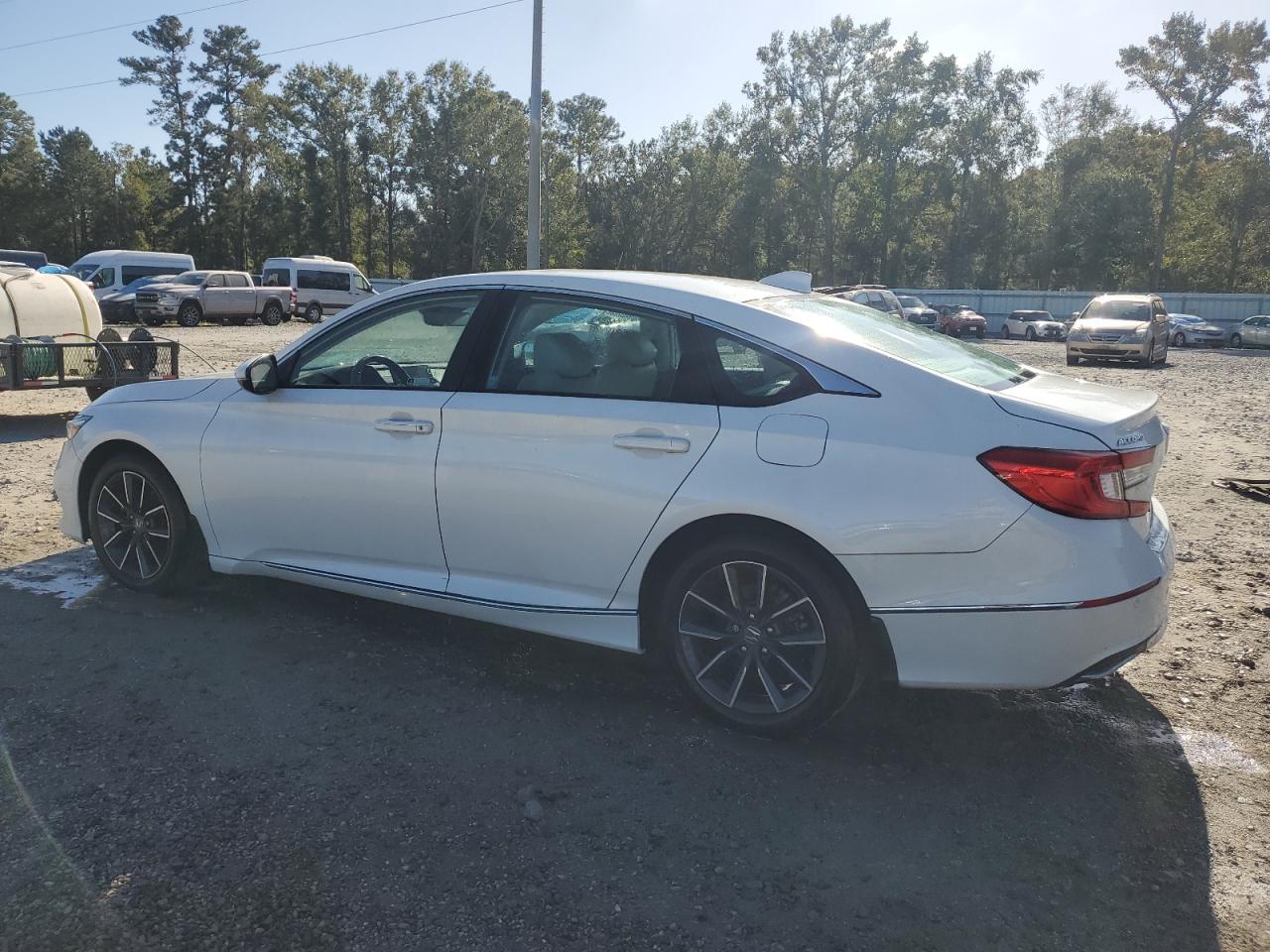 2021 Honda Accord VIN 1HGCV1F51MA001604 Copart auction photo, water/flood / top/roof damage thumbnail 2
