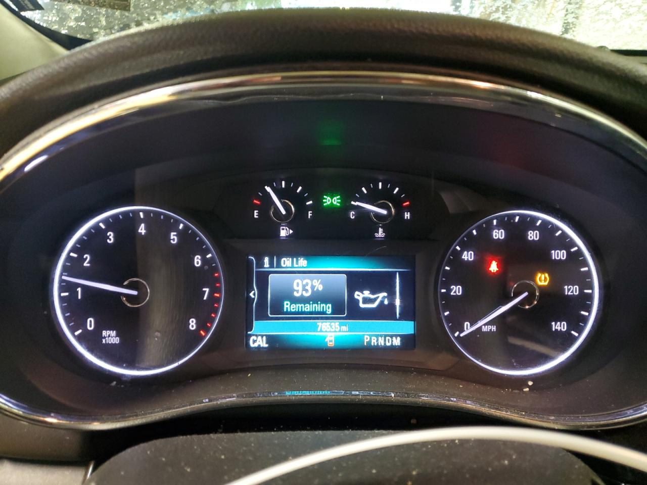 2018 Buick Encore VIN KL4CJBSB0JB571086 Copart auction photo, front end / undercarriage damage thumbnail 9