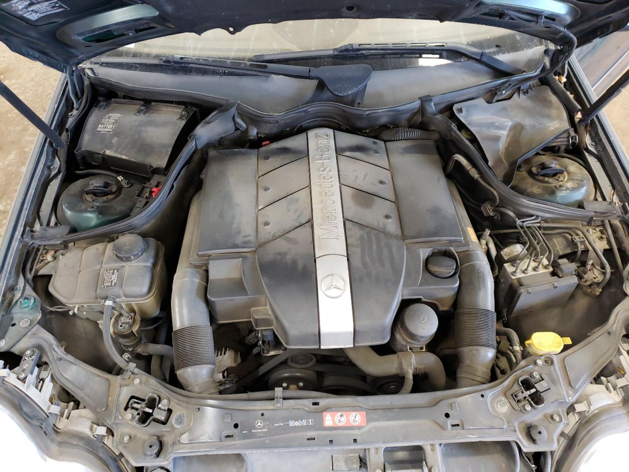 2004 Mercedes-Benz C-klasse VIN WDBRF64J04F547380 Copart auction photo, burn / side damage thumbnail 11