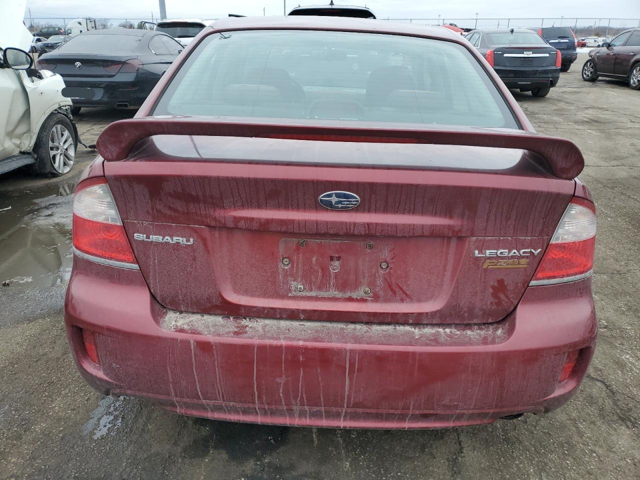 2009 Subaru Legacy VIN 4S3BL616X97227531 Copart auction photo, undercarriage damage thumbnail 6