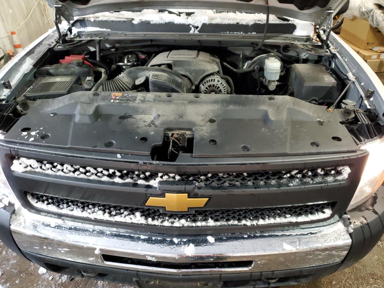 2013 Chevrolet Silverado VIN 1GCRKPEA6DZ353243 Copart auction photo, side / minor dent/scratches damage thumbnail 11