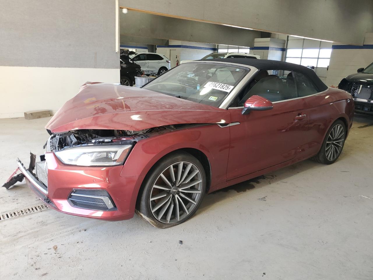 2018 Audi A5 VIN WAUYNGF53JN010331