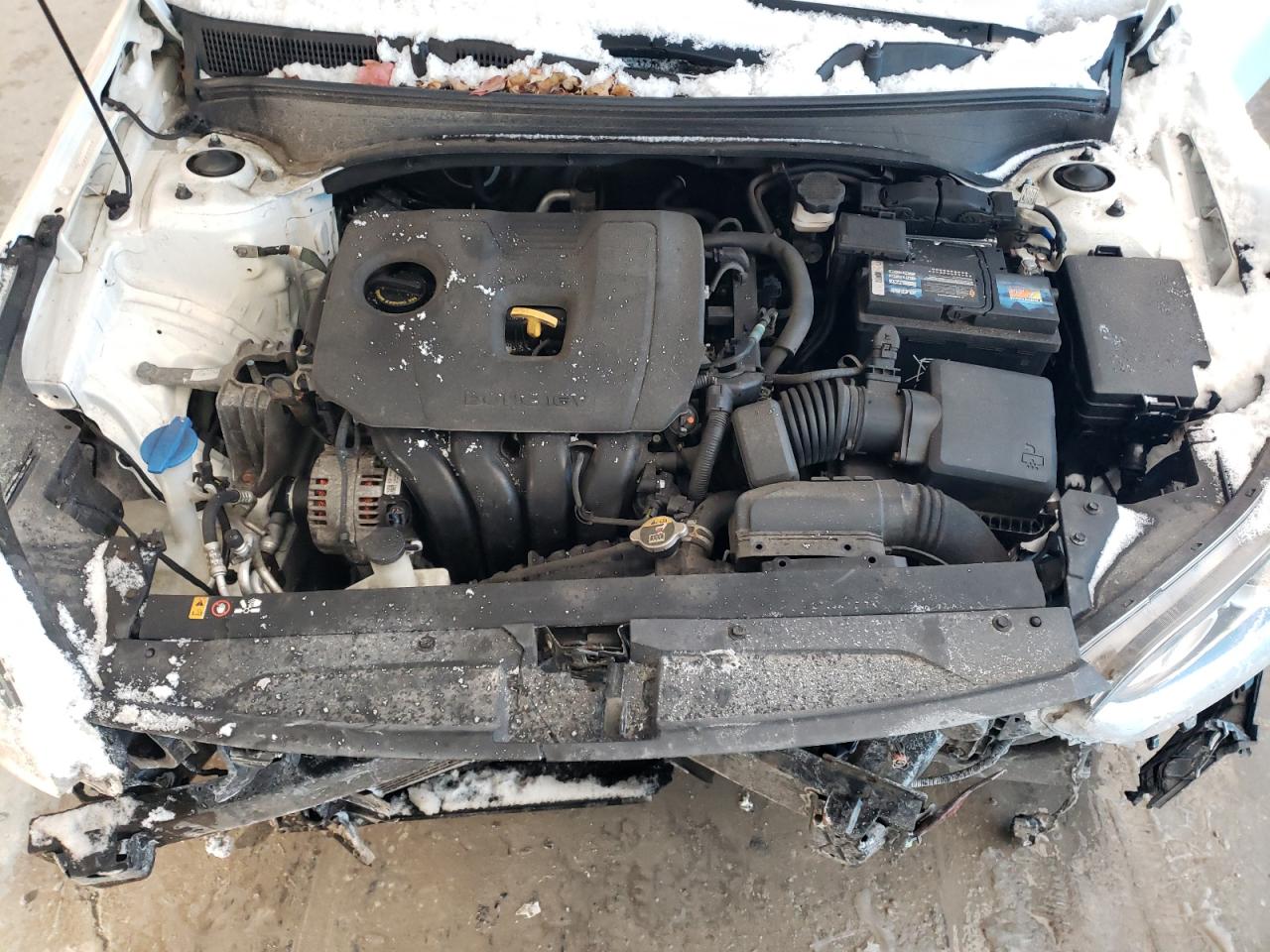 2019 KIA Forte VIN 3KPF24AD2KE096317 Copart auction photo, front end damage thumbnail 13