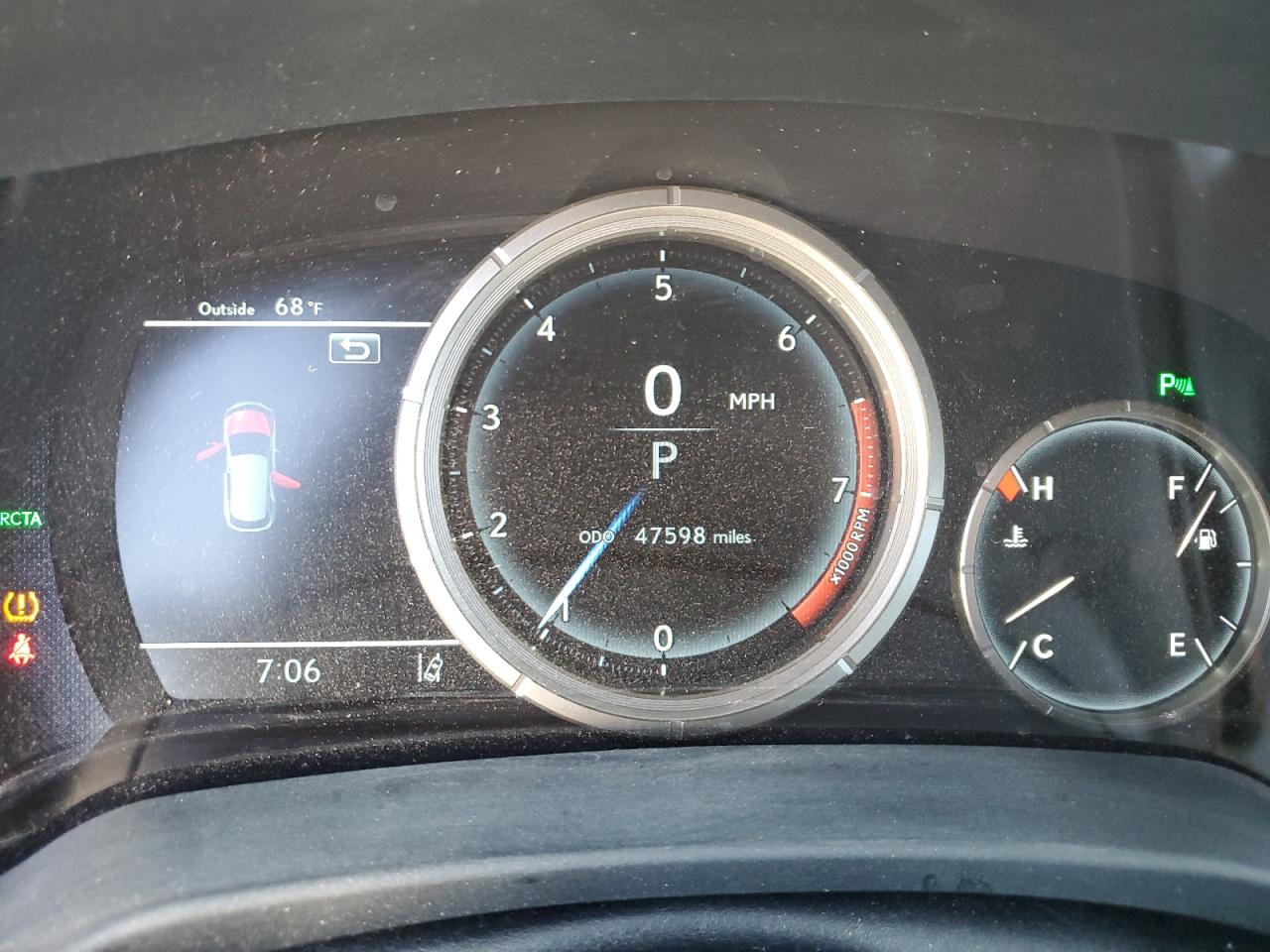 2019 Lexus RX VIN 2T2BZMCA1KC189188 Copart auction photo, all over damage thumbnail 9