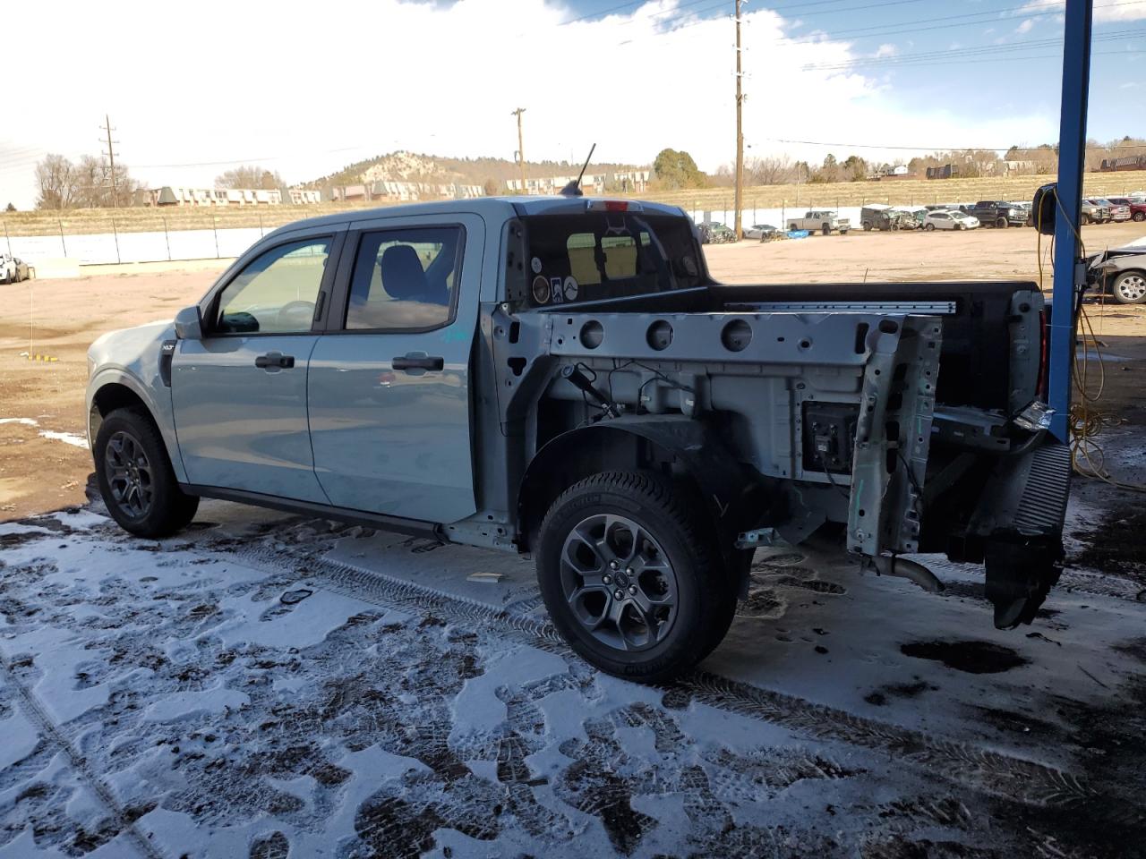 2023 Ford Maverick VIN 3FTTW8E34PRA43411 Copart auction photo, rear end damage thumbnail 2