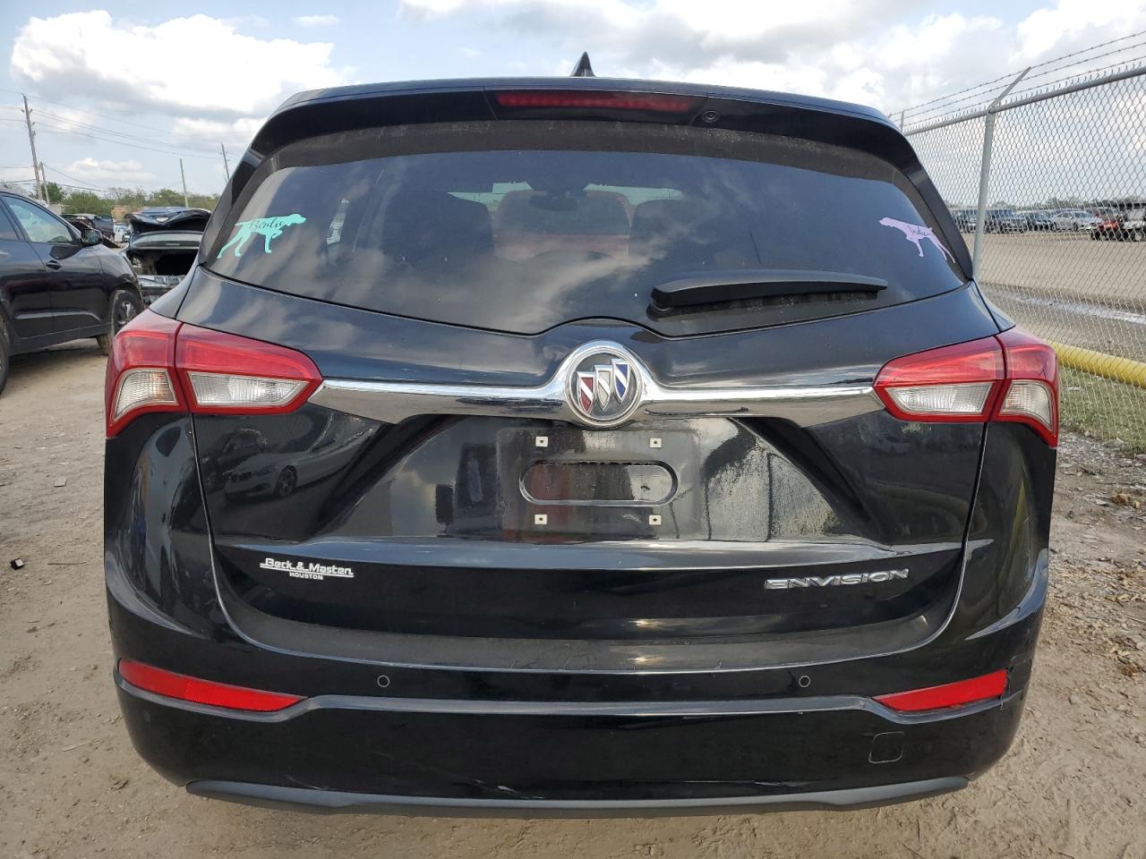 2020 Buick Envision VIN LRBFXCSA2LD213363 Copart auction photo, side / front end damage thumbnail 6