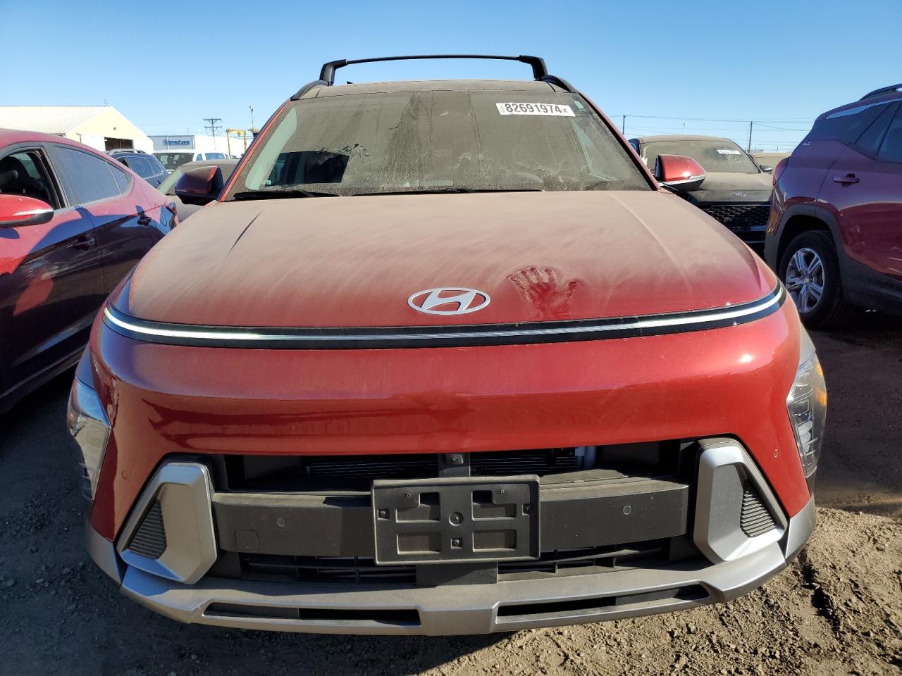 2024 Hyundai Kona VIN KM8HECA38RU184491 Copart auction photo, rear end damage thumbnail 5