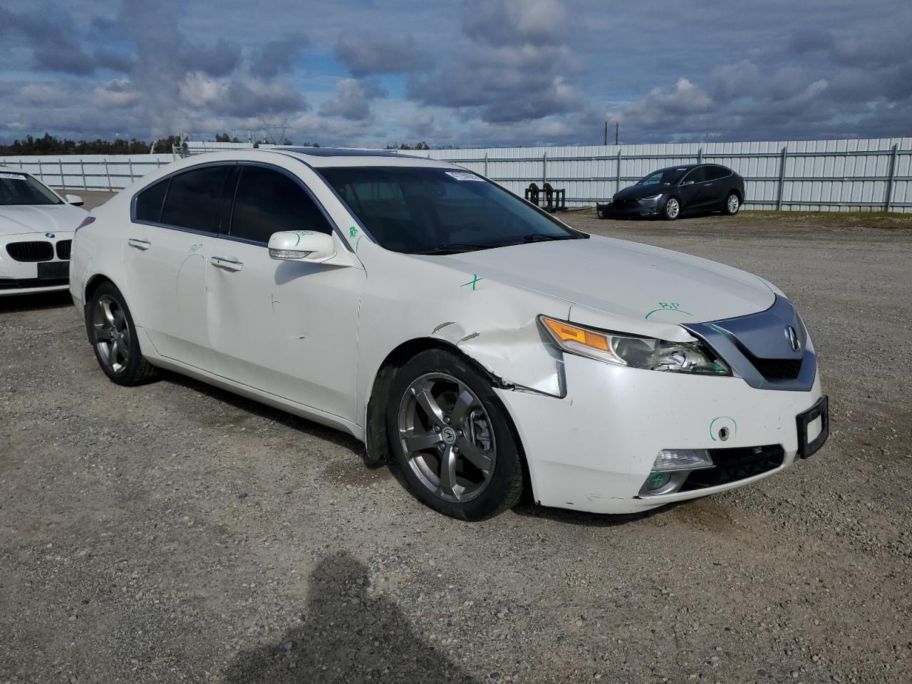 2010 Acura TL VIN 19UUA9F55AA008971 Copart auction photo, front end / side damage thumbnail 4