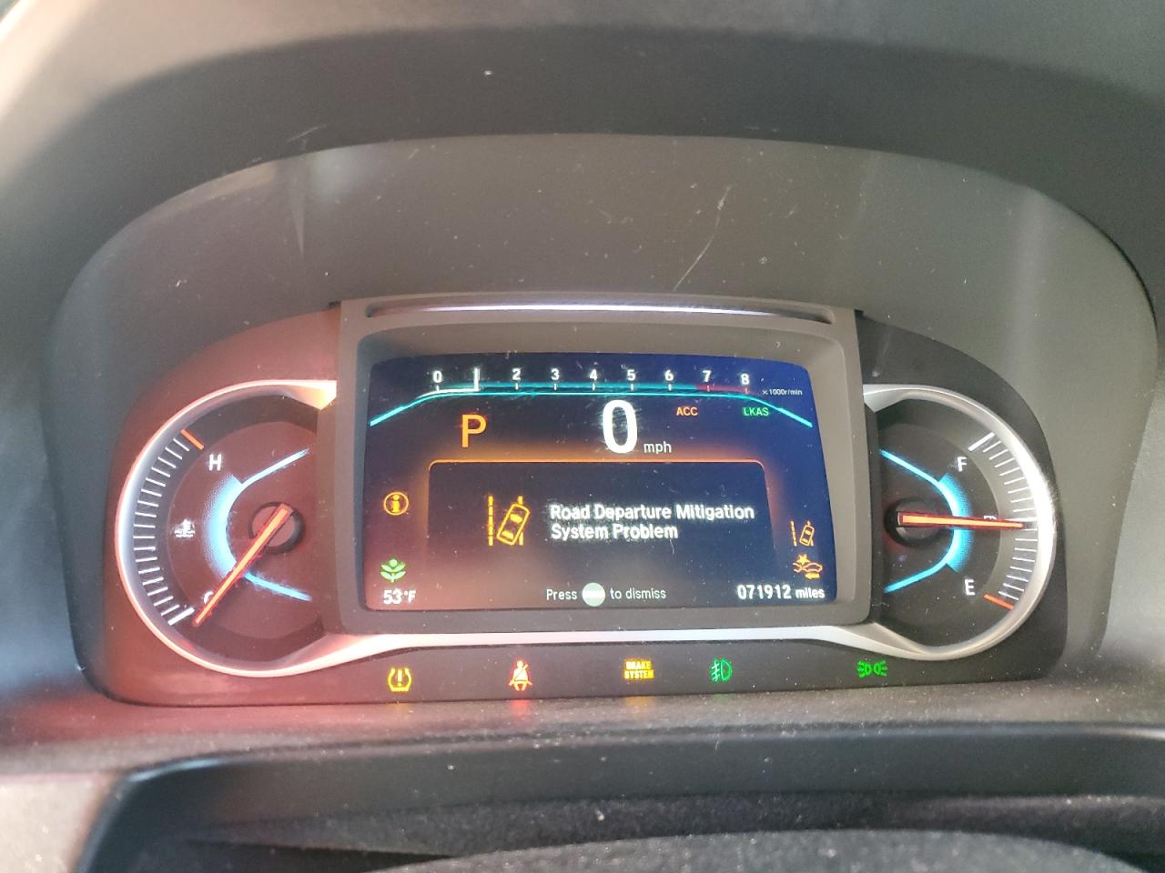 2019 Honda Pilot VIN 5FNYF6H33KB027894 Copart auction photo, front end / side damage thumbnail 9