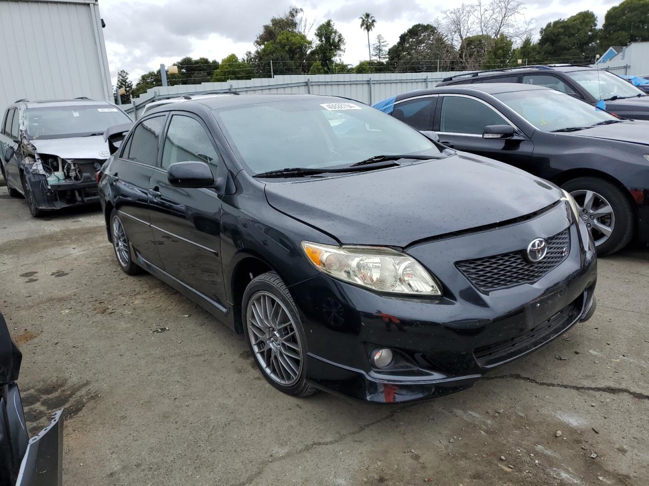 2010 Toyota Corolla VIN 1NXBU4EE7AZ300973 Copart auction photo, all over damage thumbnail 4