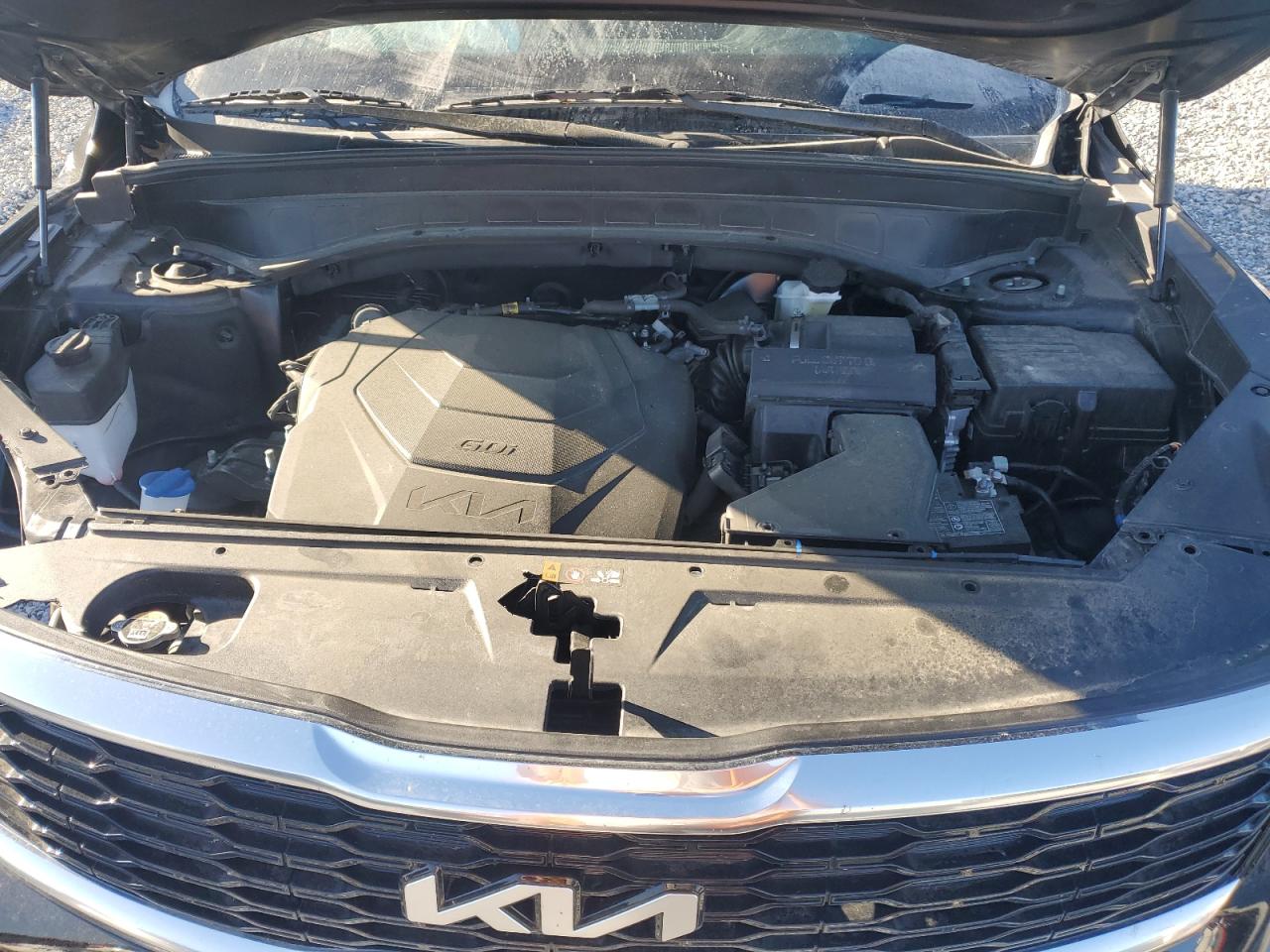 2022 KIA Telluride VIN 5XYP34HC6NG318377 Copart auction photo, front end / side damage thumbnail 13