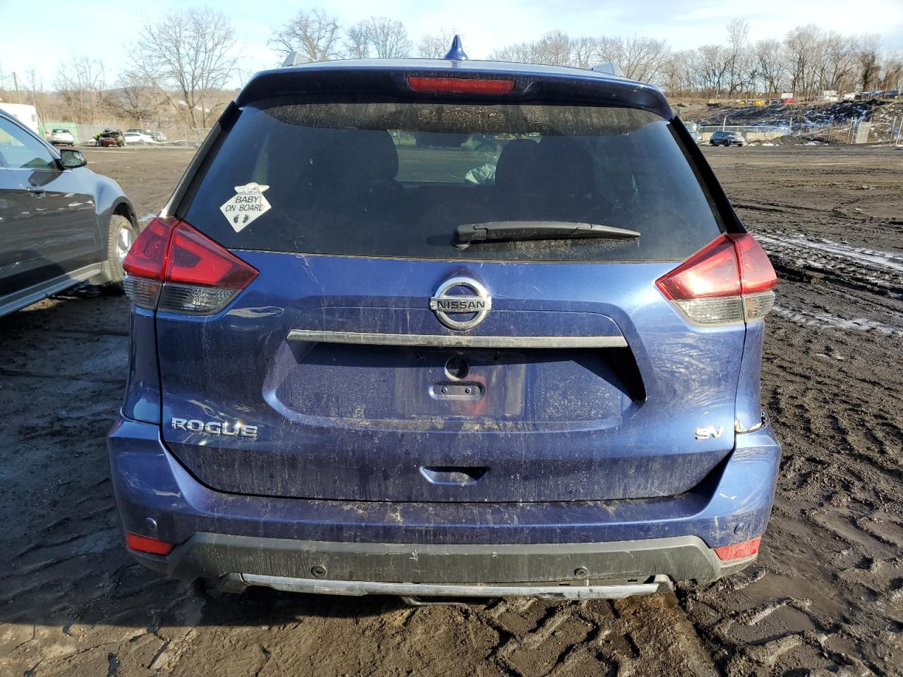 2019 Nissan Rogue VIN KNMAT2MT6KP520077 Copart auction photo, front end / rear end damage thumbnail 6