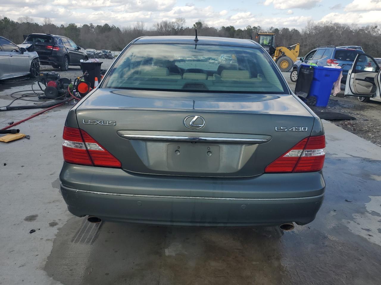 2005 Lexus LS VIN JTHBN36F550177818 Copart auction photo, side damage thumbnail 6