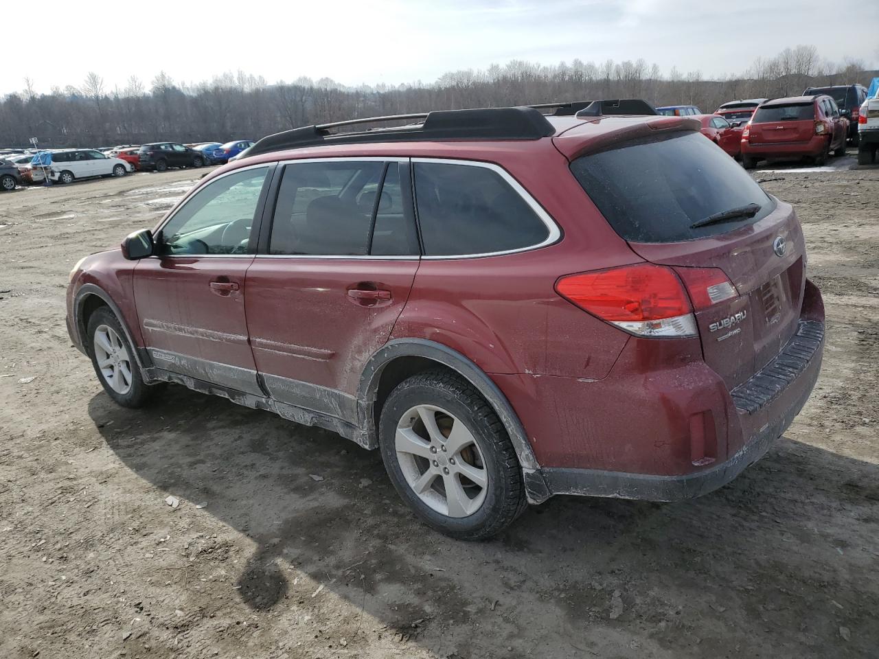 2014 Subaru Outback VIN 4S4BRBCC8E3234971 Copart auction photo, rear end damage thumbnail 2
