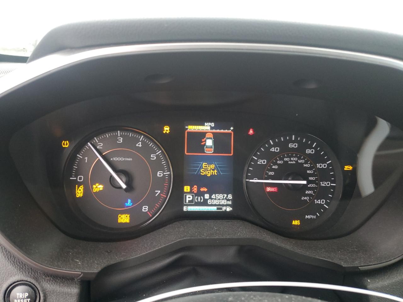 2020 Subaru XV VIN JF2GTAPC8L8239489 Copart auction photo, rear end / minor dent/scratches damage thumbnail 9