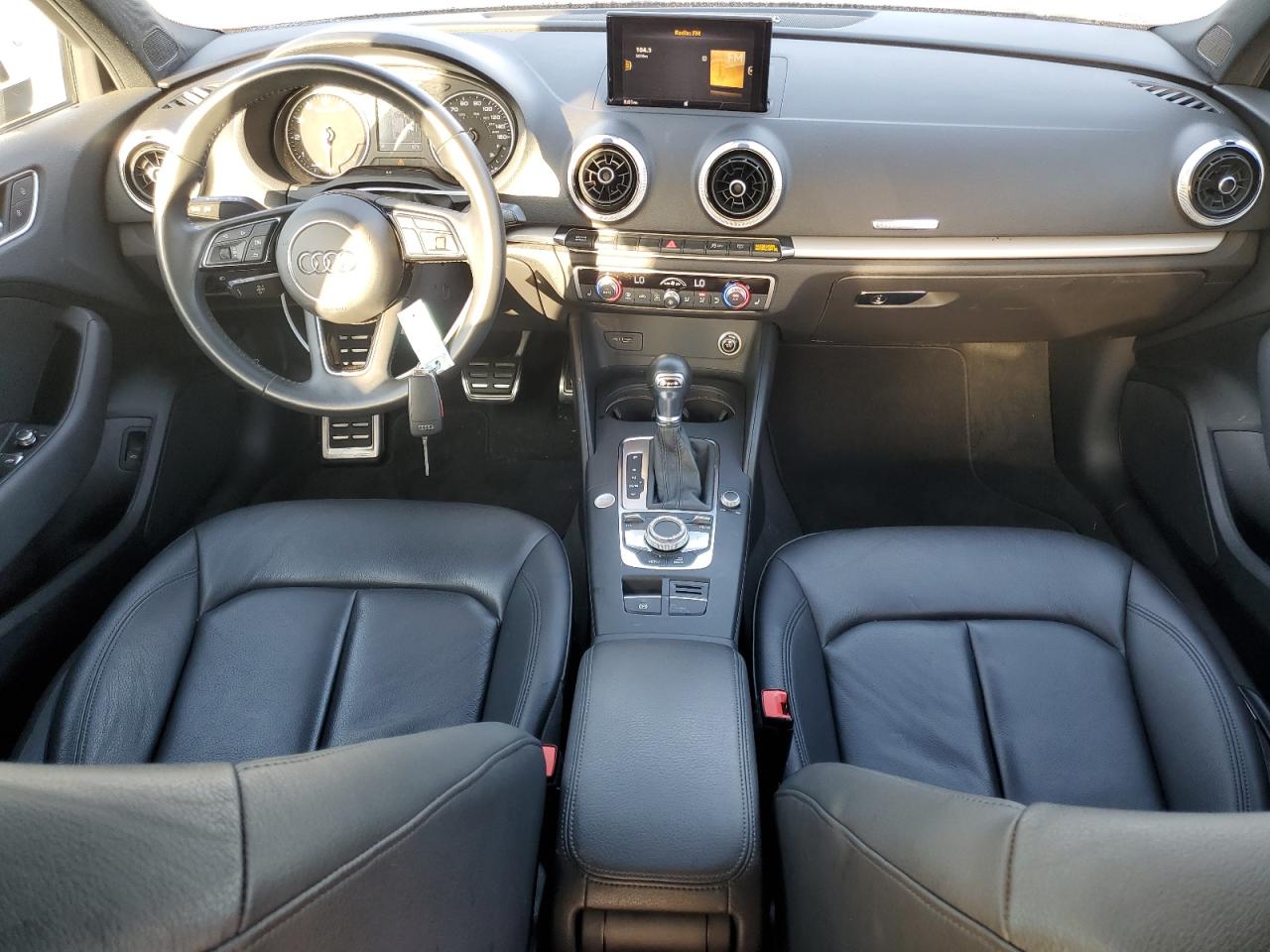 2019 Audi A3 VIN WAUAUGFF0KA107685 Copart auction photo, front end / minor dent/scratches damage thumbnail 8