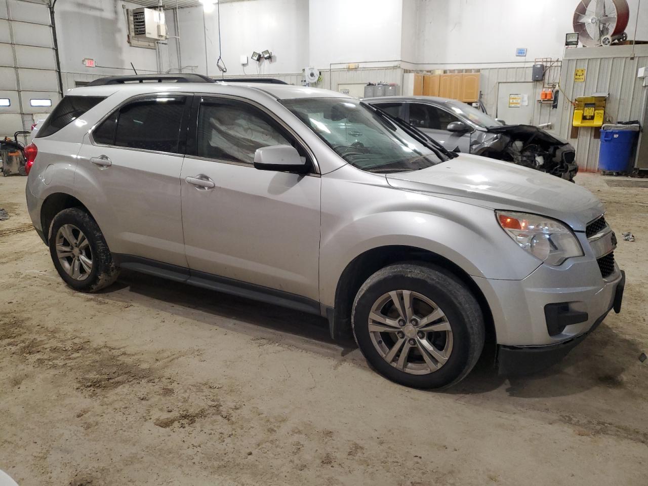 2013 Chevrolet Equinox VIN 2GNALDEK7D1185078 Copart auction photo, front end / side damage thumbnail 4