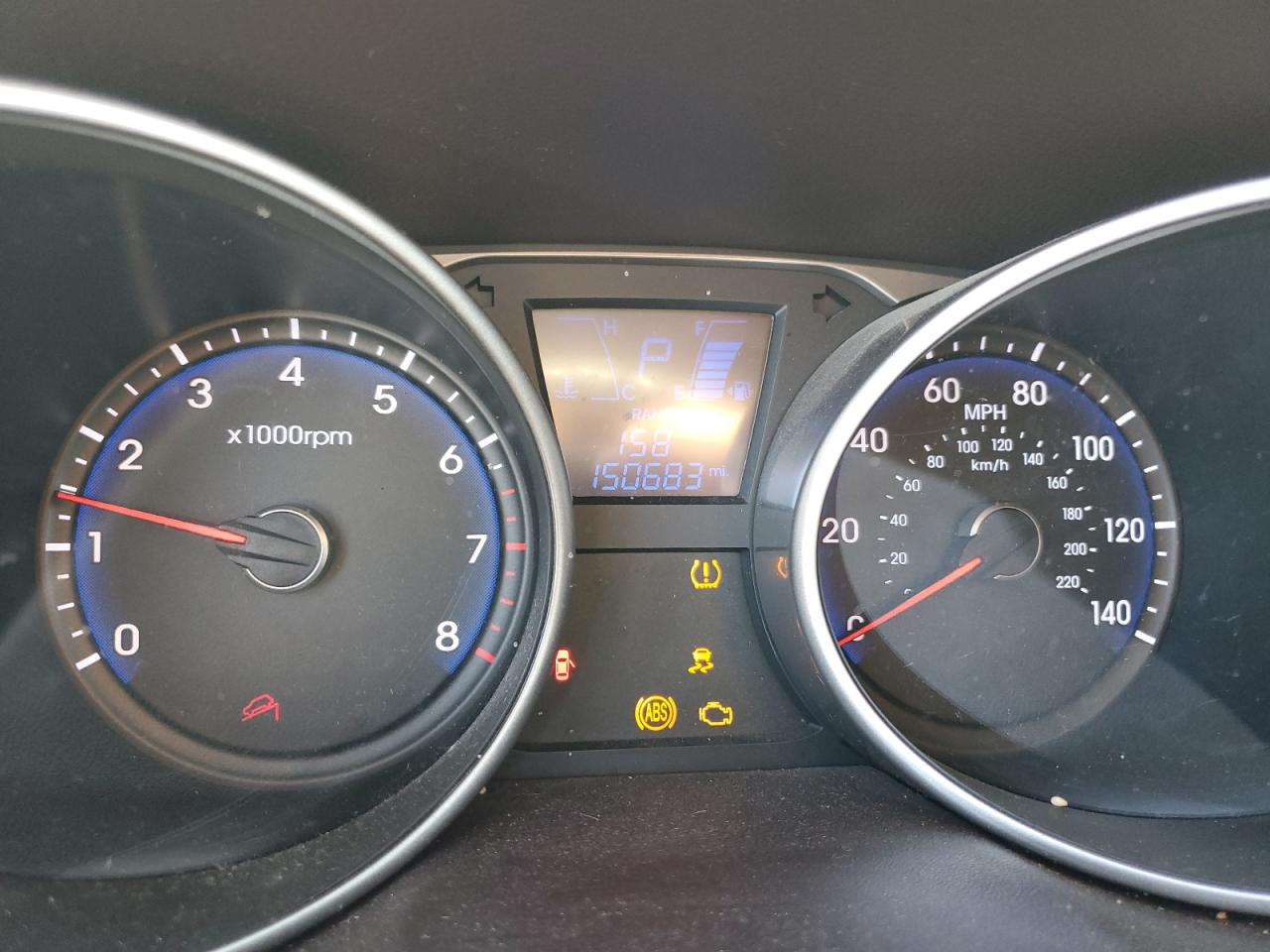 2011 Hyundai Tucson VIN KM8JU3AC7BU172956 Copart auction photo, hail damage thumbnail 9