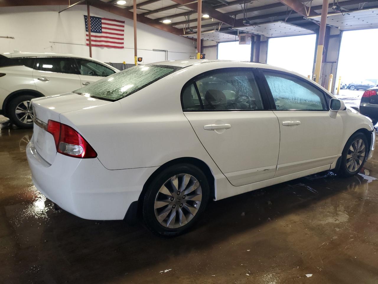2011 Honda Civic VIN 2HGFA1F95BH536106 Copart auction photo, front end damage thumbnail 3
