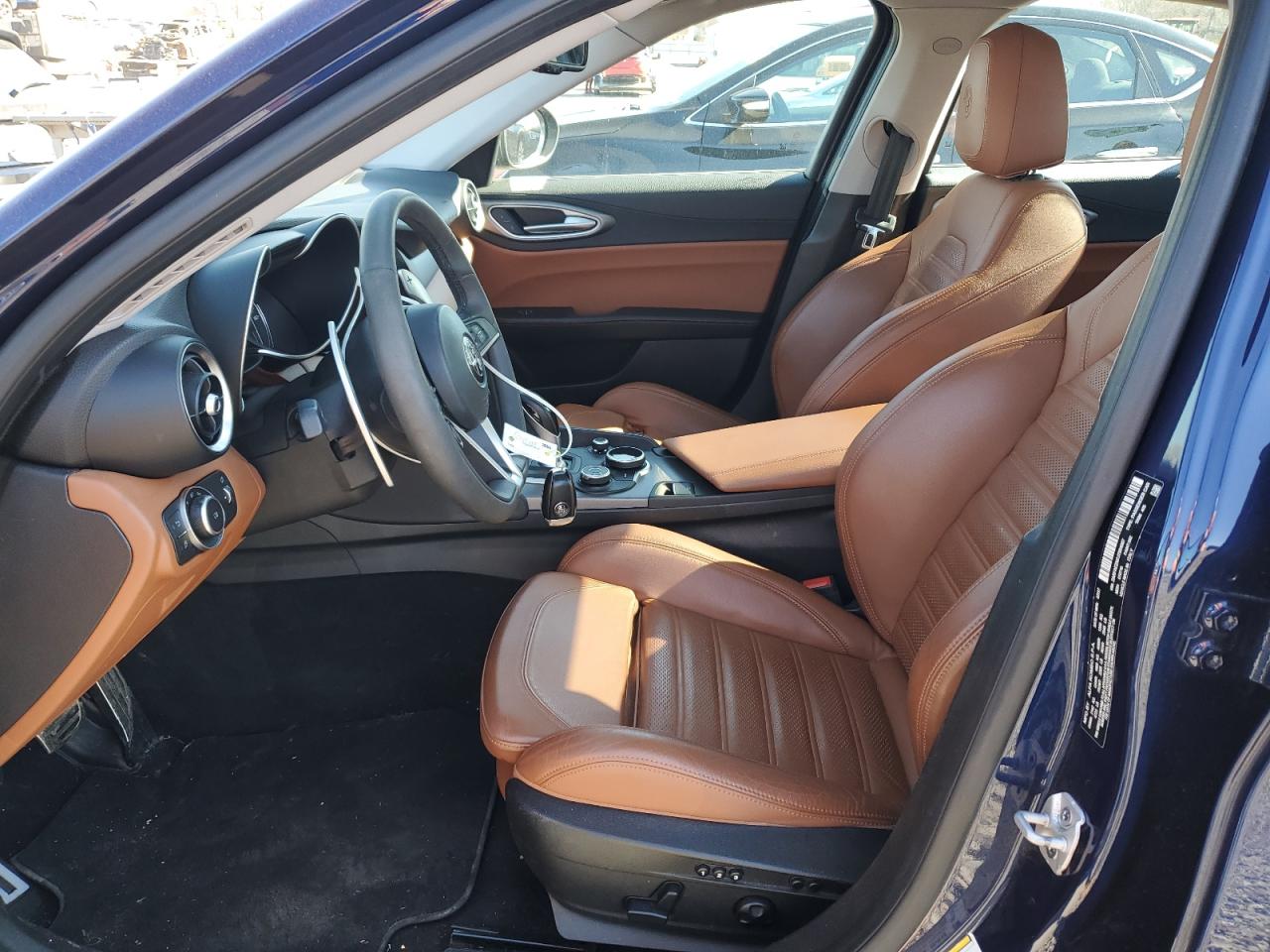 2018 Alfa Romeo Giulia VIN ZARFAEEN7J7564087 Copart auction photo, front end damage thumbnail 7