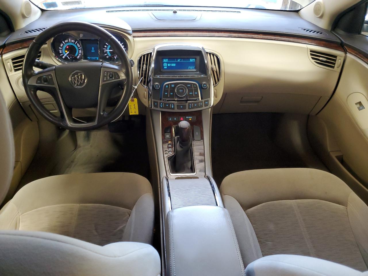 2010 Buick LaCrosse VIN 1G4GB5EG5AF233605 Copart auction photo, front end / side damage thumbnail 8