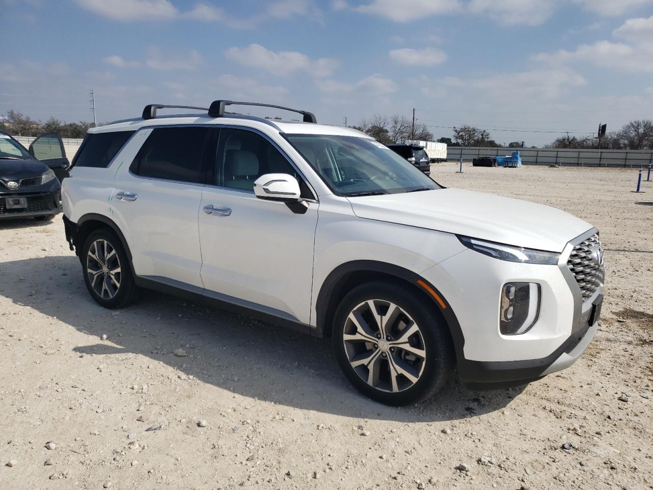 2022 Hyundai Palisade VIN KM8R4DHE3NU401881 Copart auction photo, rear end damage thumbnail 4
