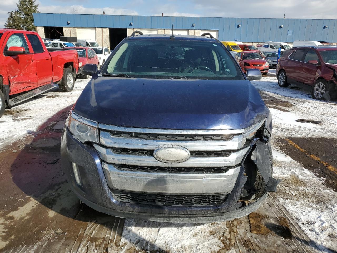 2011 Ford Edge VIN 2FMDK3JCXBBB43704 Copart auction photo, front end damage thumbnail 5