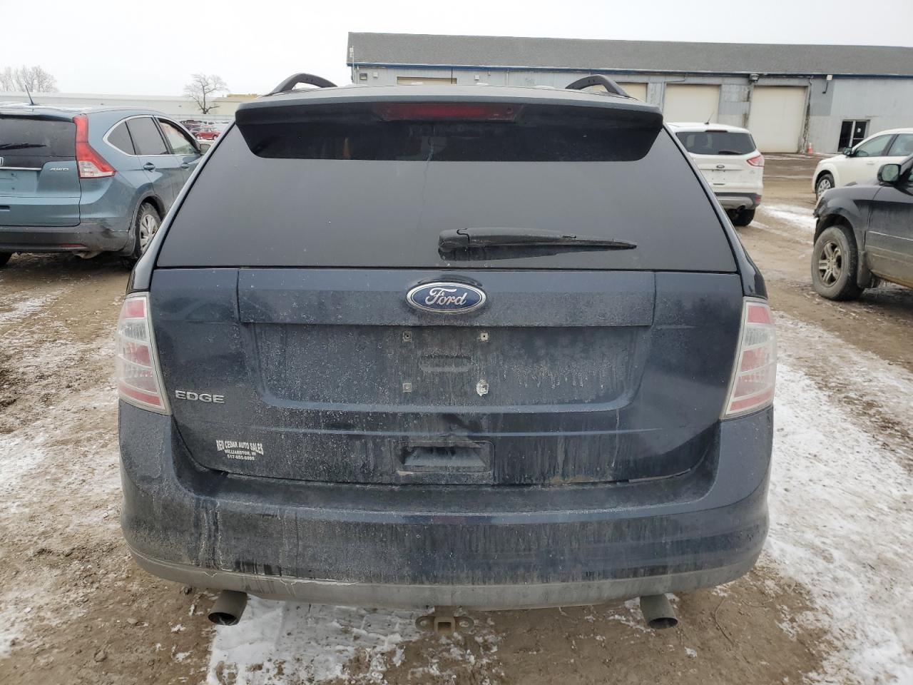 2008 Ford Edge VIN 2FMDK36C08BB40599 Copart auction photo, front end / minor dent/scratches damage thumbnail 6