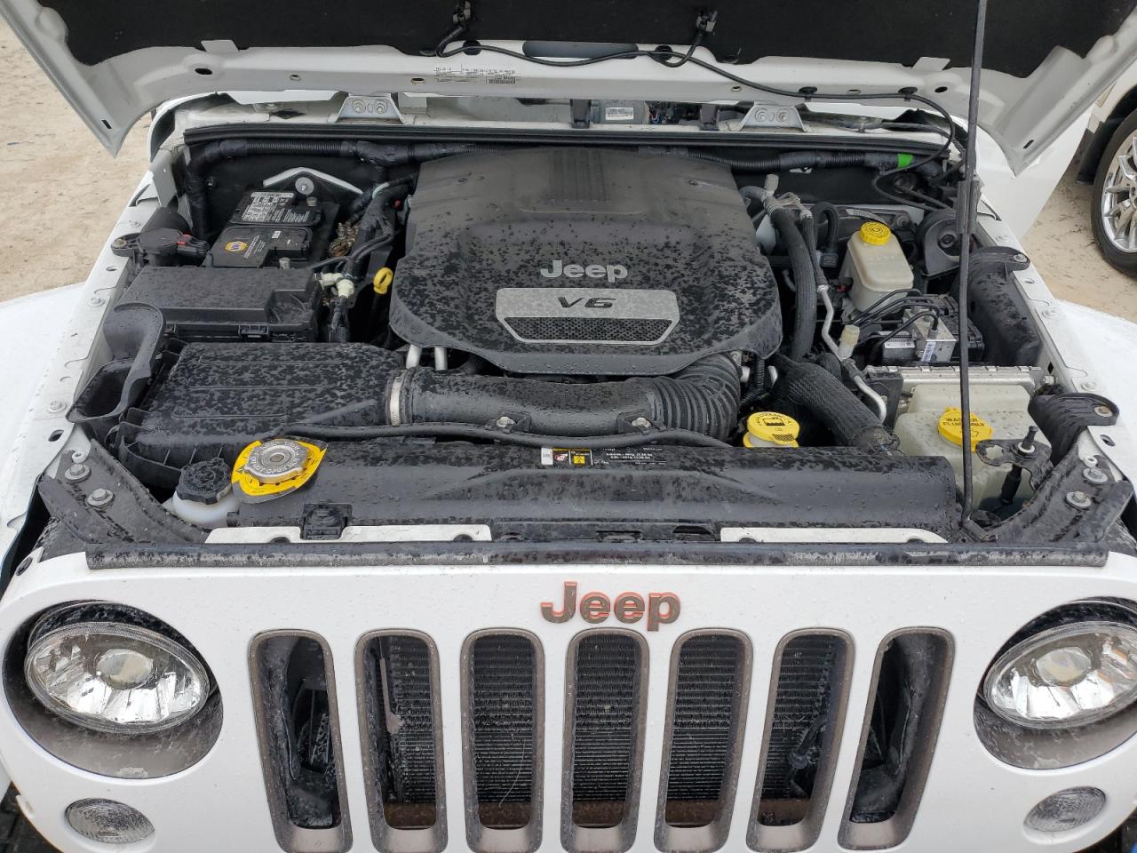 2017 Jeep Wrangler VIN 1C4BJWEG7HL509740 Copart auction photo, water/flood damage thumbnail 12