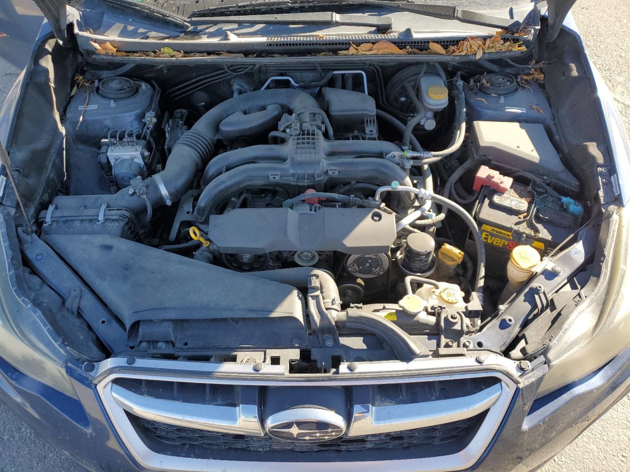 2012 Subaru Impreza VIN JF1GJAB65CH029377 Copart auction photo, side / undercarriage damage thumbnail 13