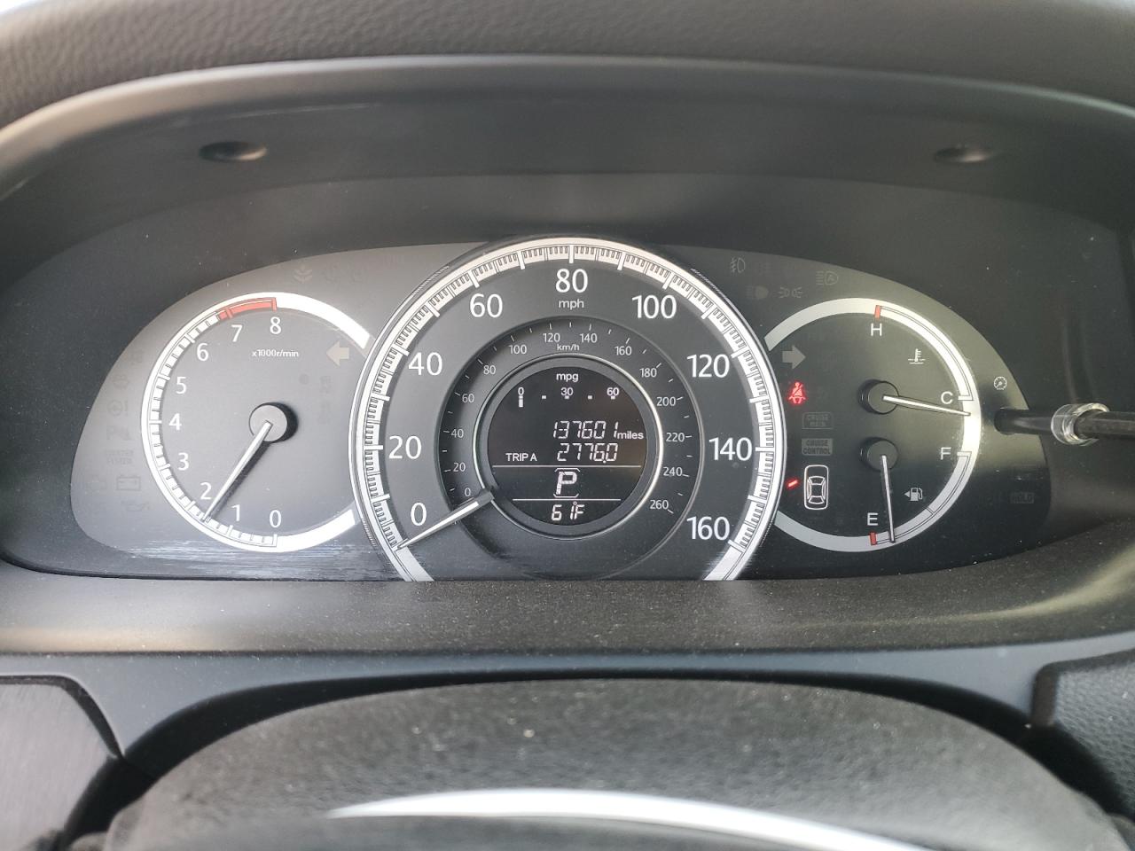 2013 Honda Accord VIN 1HGCR2F85DA276722 Copart auction photo, front end damage thumbnail 9
