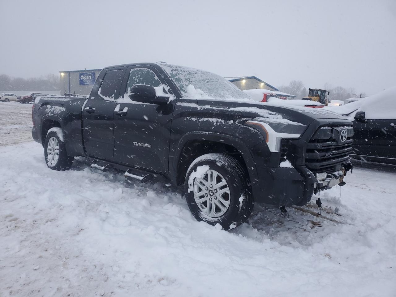 2022 Toyota Tundra VIN 5TFLA5DA2NX027063 Copart auction photo, front end / rear end damage thumbnail 4