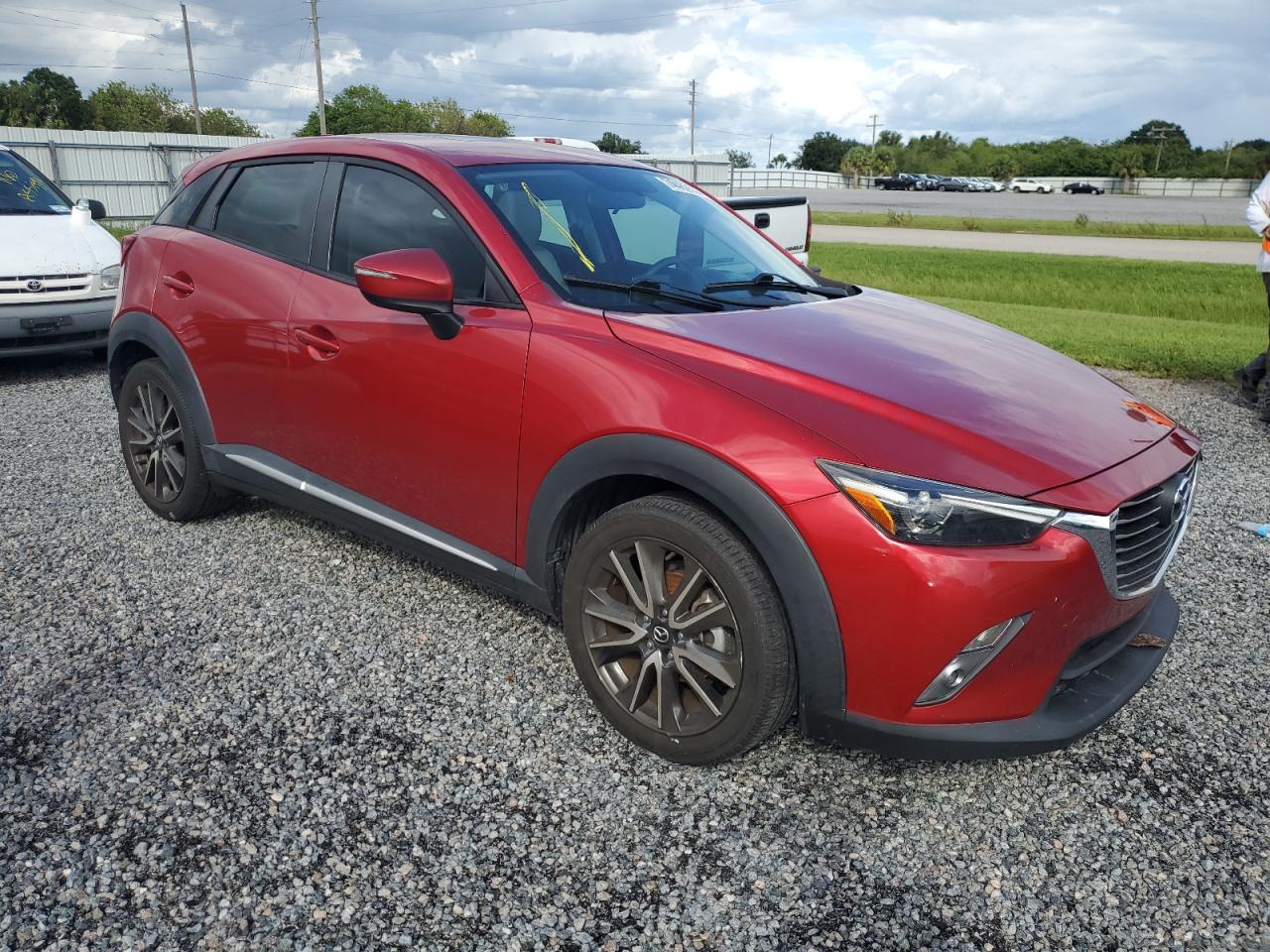2016 Mazda CX-3 VIN JM1DKDD73G0130651 Copart auction photo, water/flood damage thumbnail 4