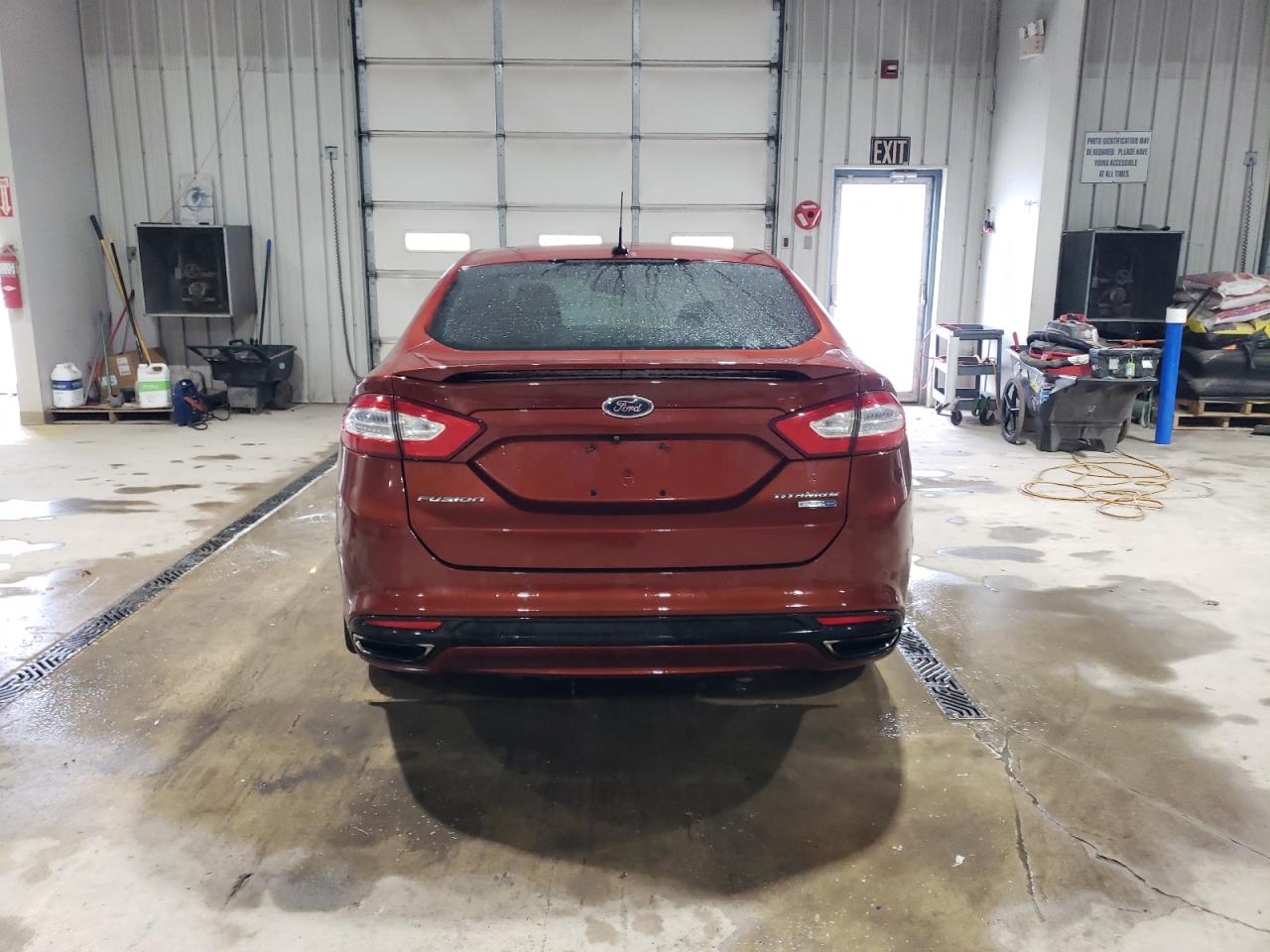 2014 Ford Fusion VIN 3FA6P0D94ER210337 Copart auction photo, front end damage thumbnail 6