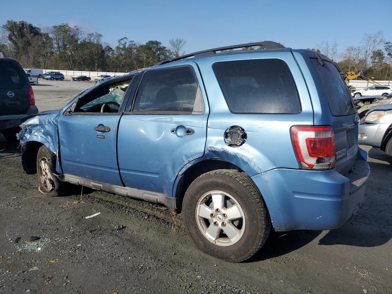 2009 Ford Escape VIN 1FMCU03G99KA51259 Copart auction photo, rollover damage thumbnail 2