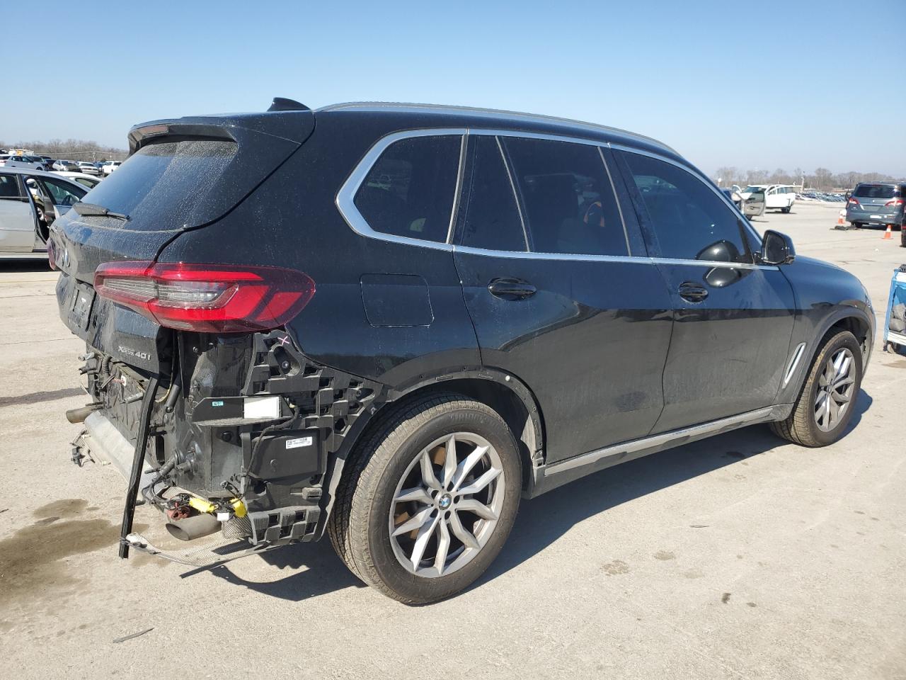 2022 BMW X5 VIN 5UXCR6C0XN9M77621 Copart auction photo, rear end damage thumbnail 3