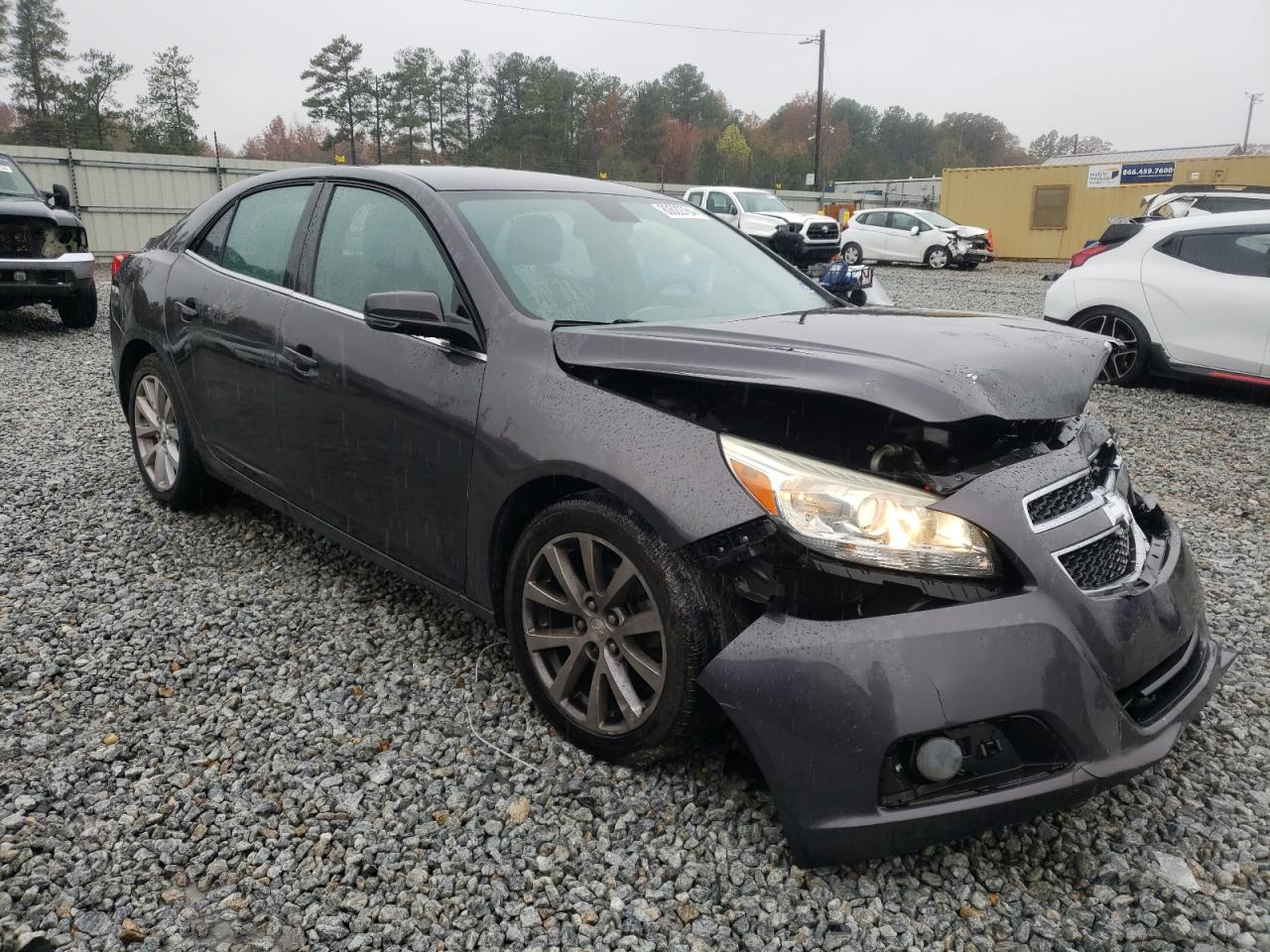 2013 Chevrolet Malibu VIN 1G11E5SA3DF225033 Copart auction photo, front end damage thumbnail 4