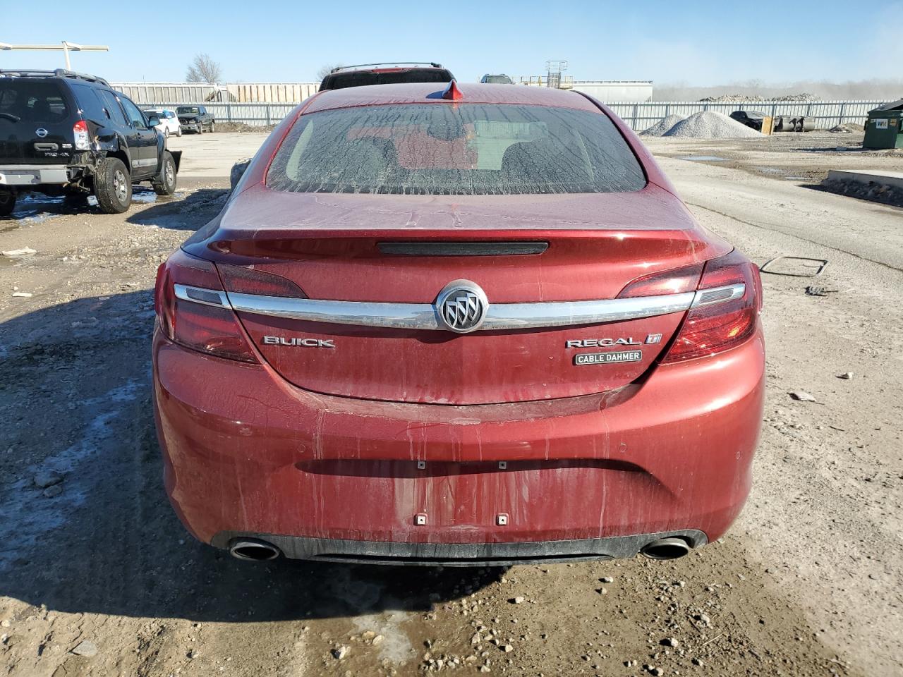 2015 Buick Regal VIN 2G4GN5EX9F9291711 Copart auction photo, front end damage thumbnail 6